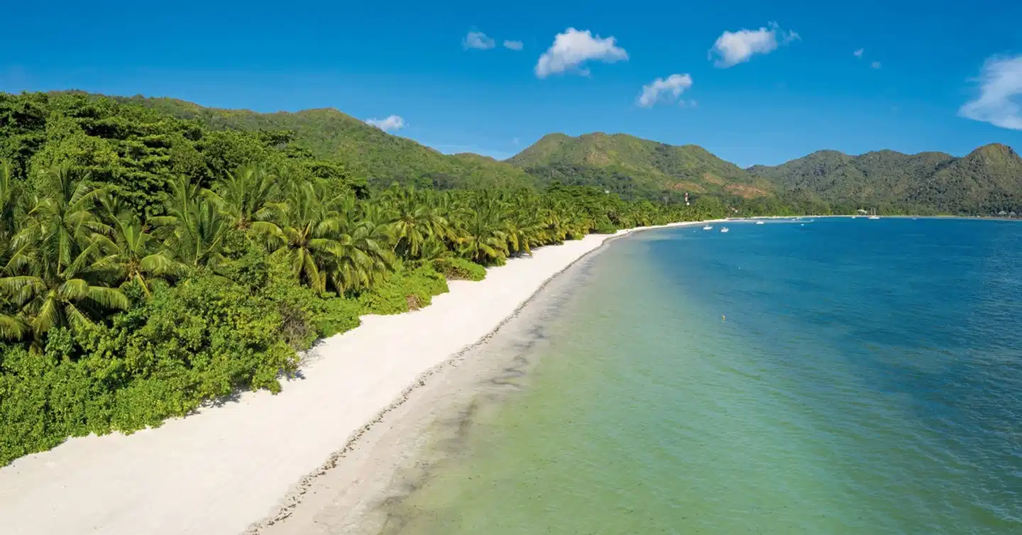 Bliss Hotel Praslin Landschaft