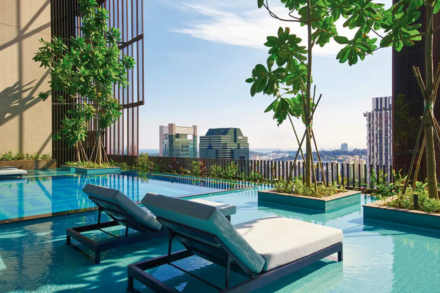 Oasia Hotel Downtown Terrasse