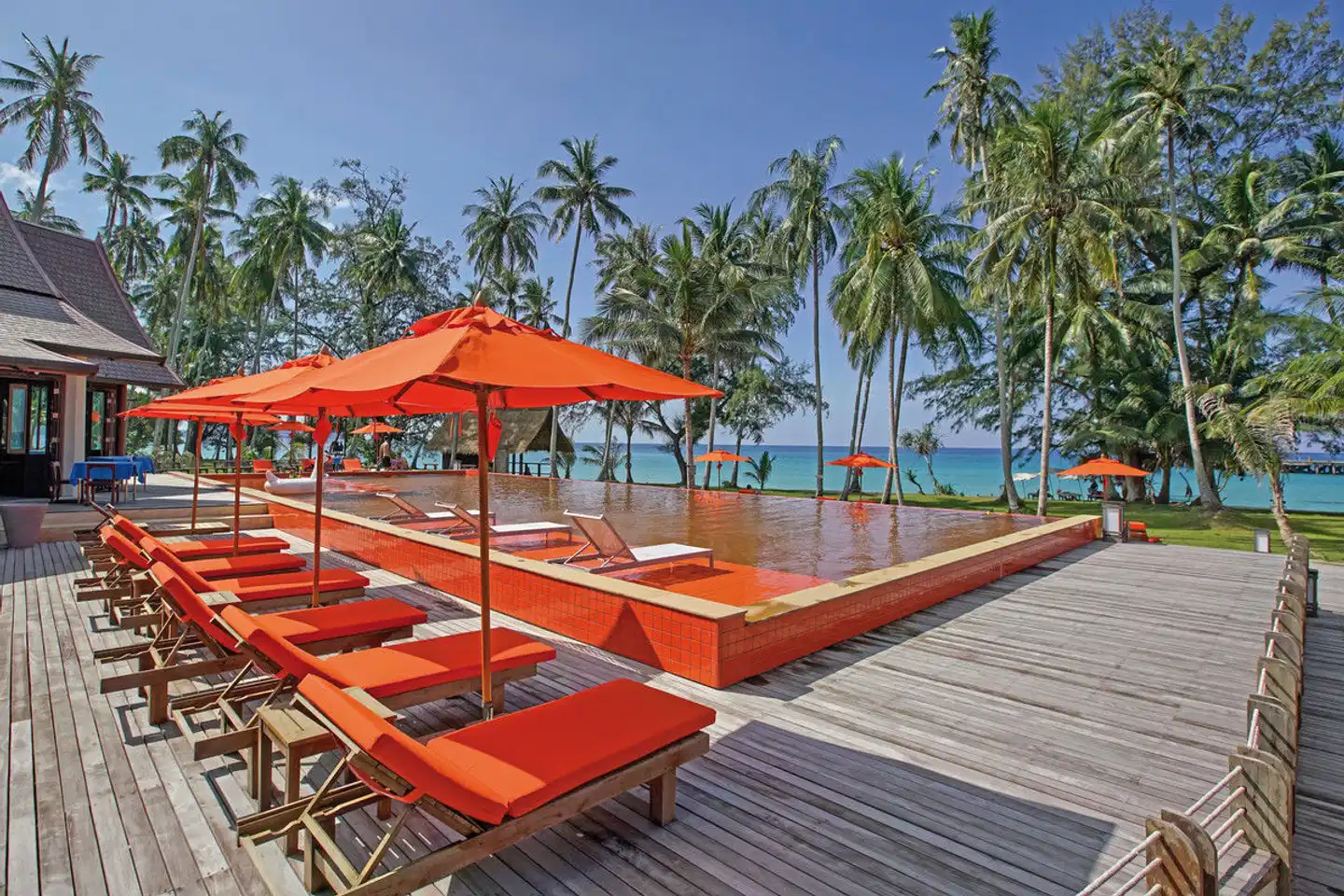 Koh Kood Paradise Beach Terrasse