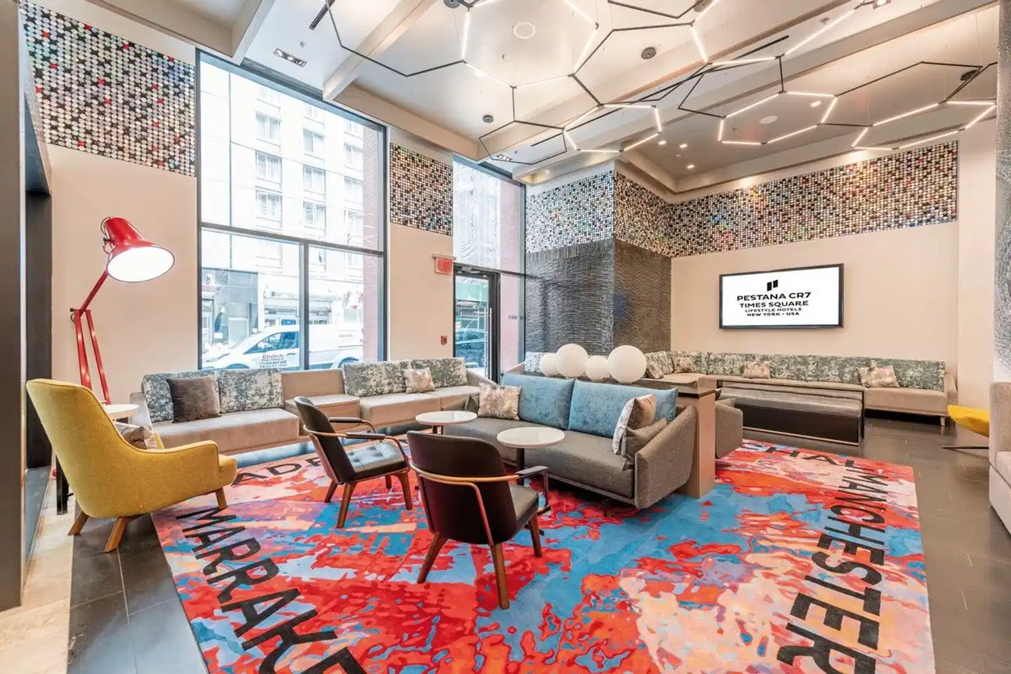 Pestana CR7 Times Square Lobby