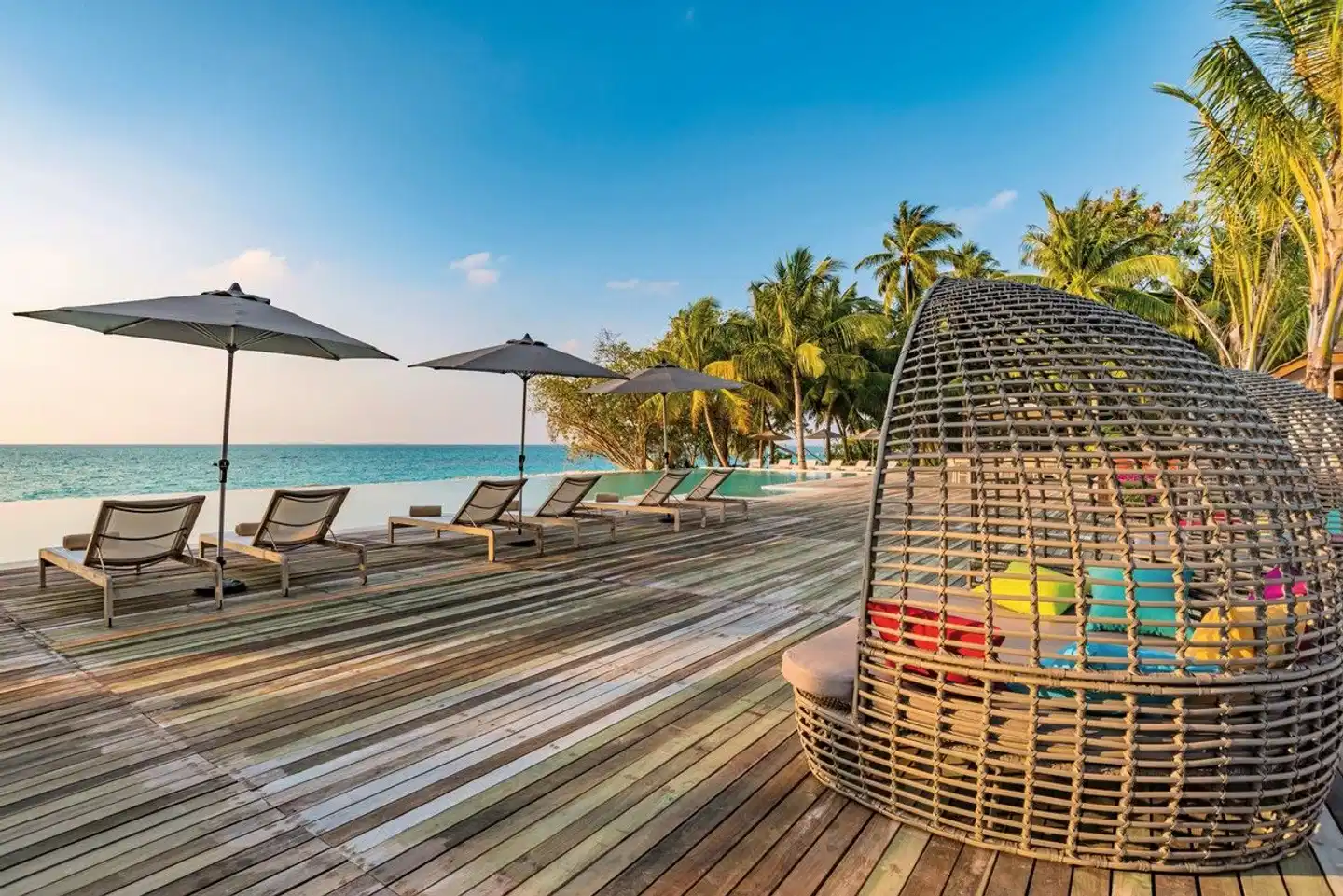 Fiyavalhu Maldives Terrasse