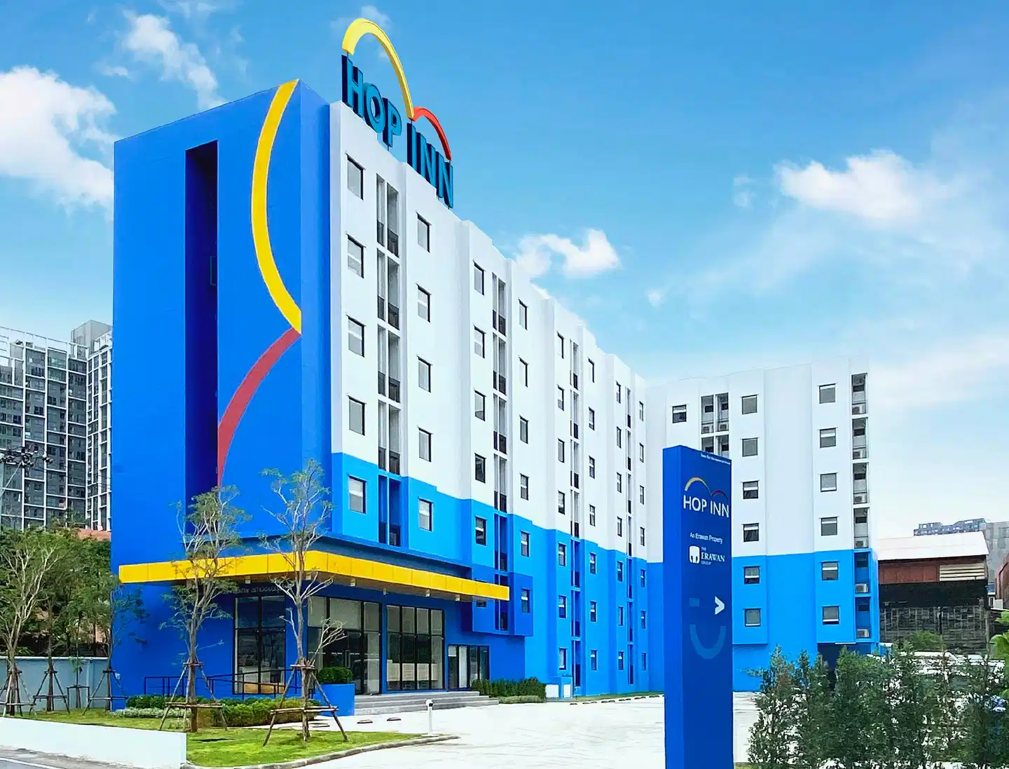 Hop Inn Bangkok Onnut Station Aussenansicht