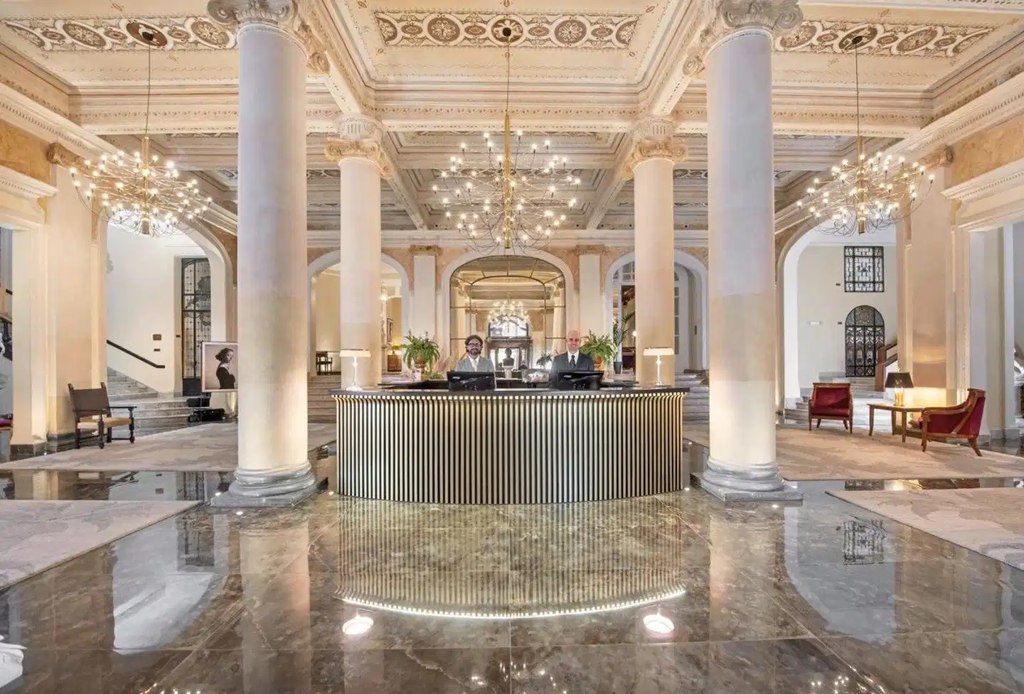 Grand Hotel et Des Palmes Lobby
