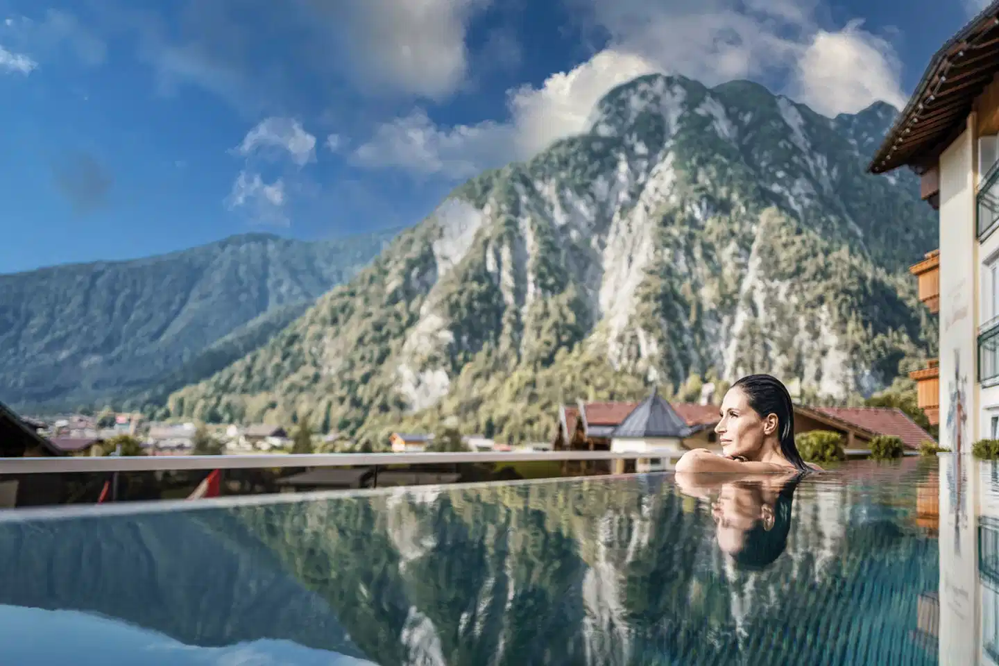 Vier Jahreszeiten Wellnessresort am Achensee Pool