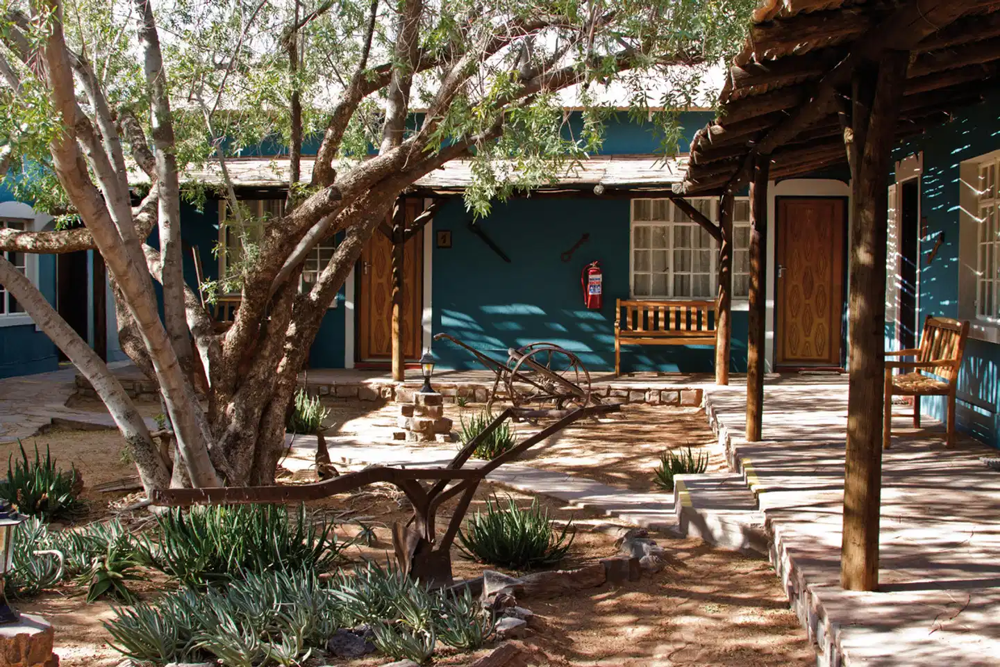 Canyon Roadhouse Terrasse