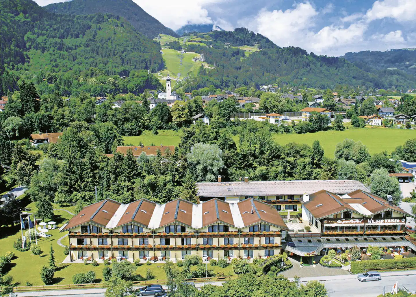 Sporthotel Wilder Kaiser Aussenansicht