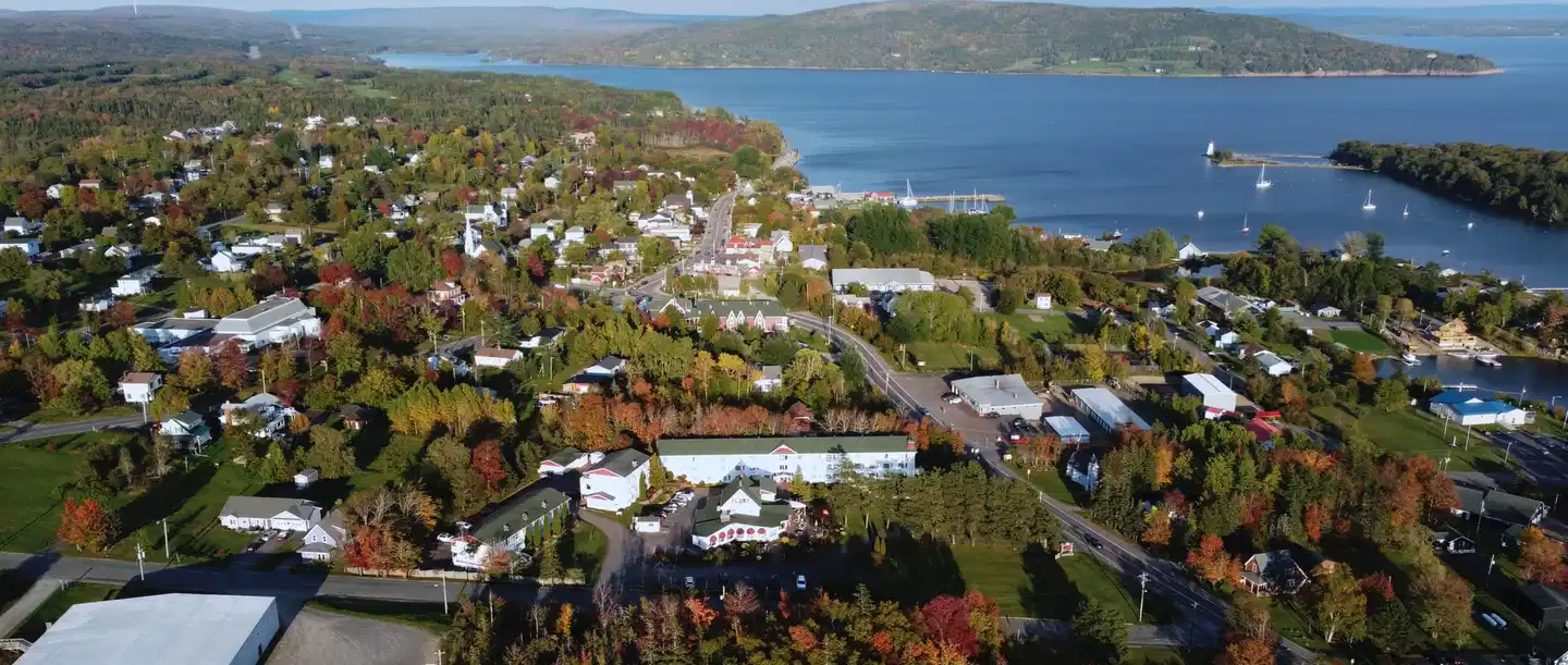 Auberge Gisele's Inn Landschaft