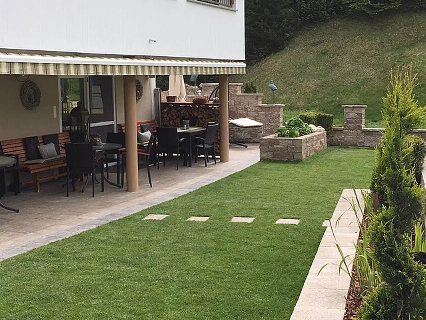 Pension Edelweiss Garten