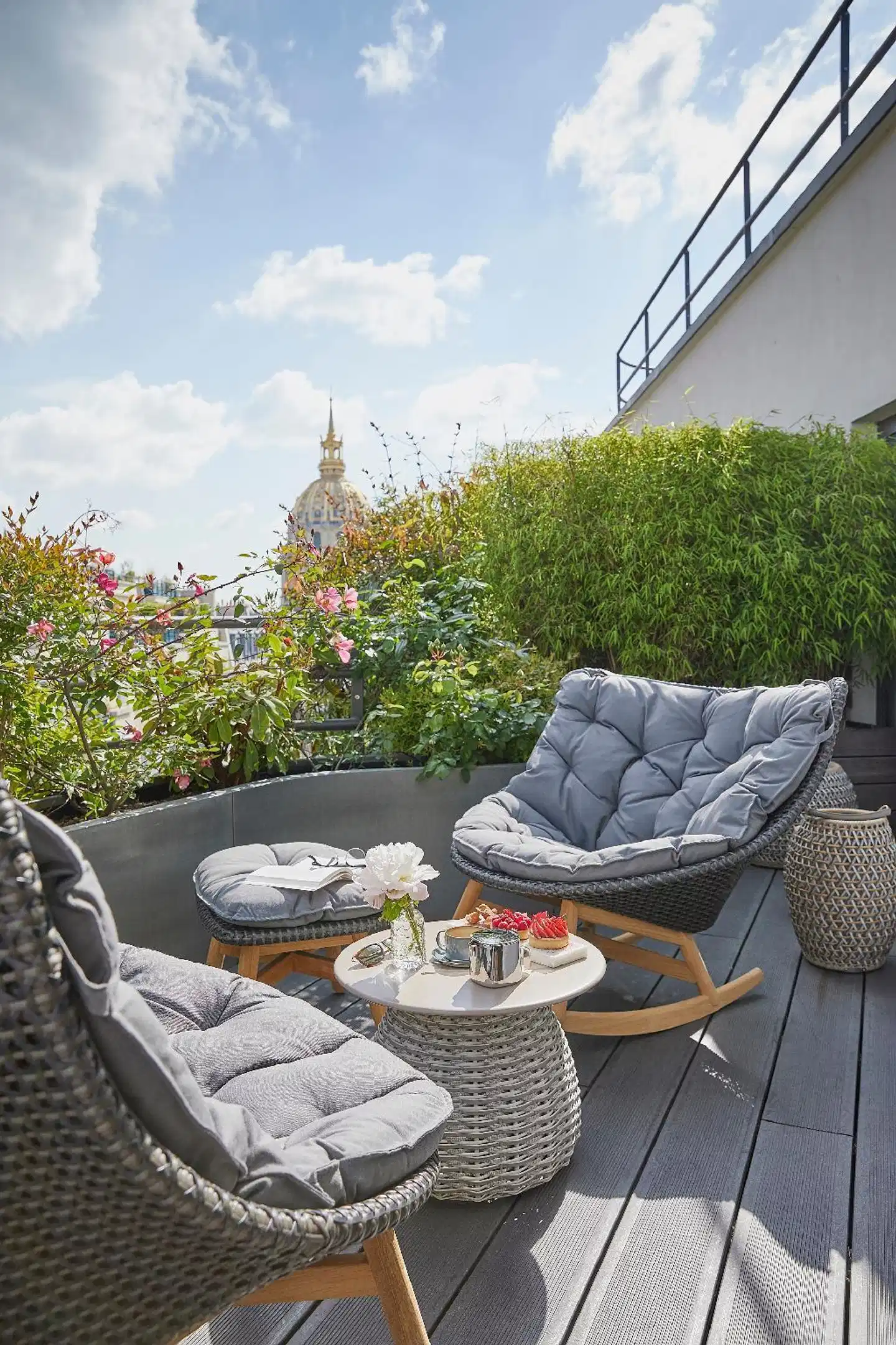 Le Cinq Codet Terrasse