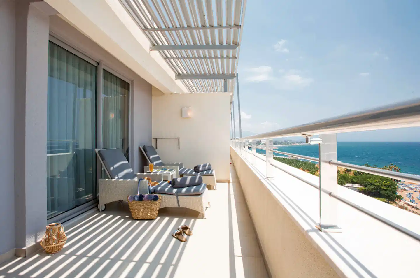 Selene Beach & Spa Terrasse