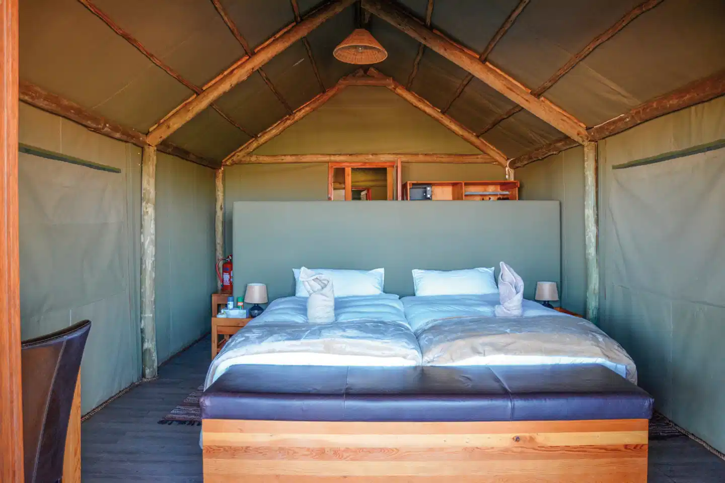 Intu Afrika Kalahari Suricate Tented Lodge Wohnbeispiel