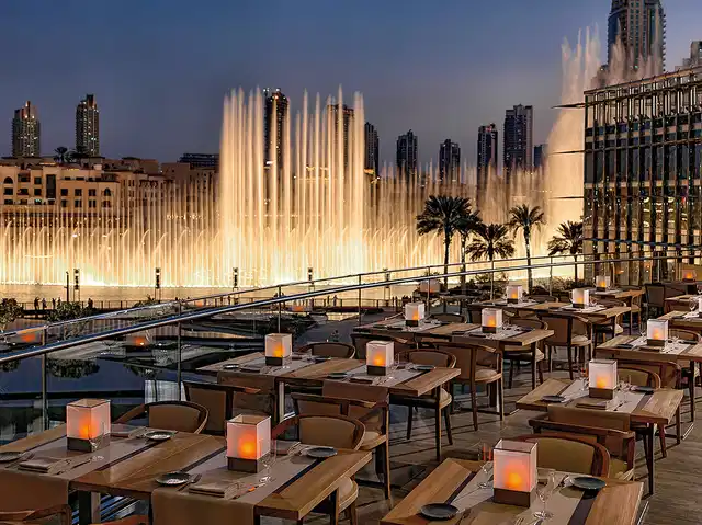 Armani Hotel Dubai Terrasse