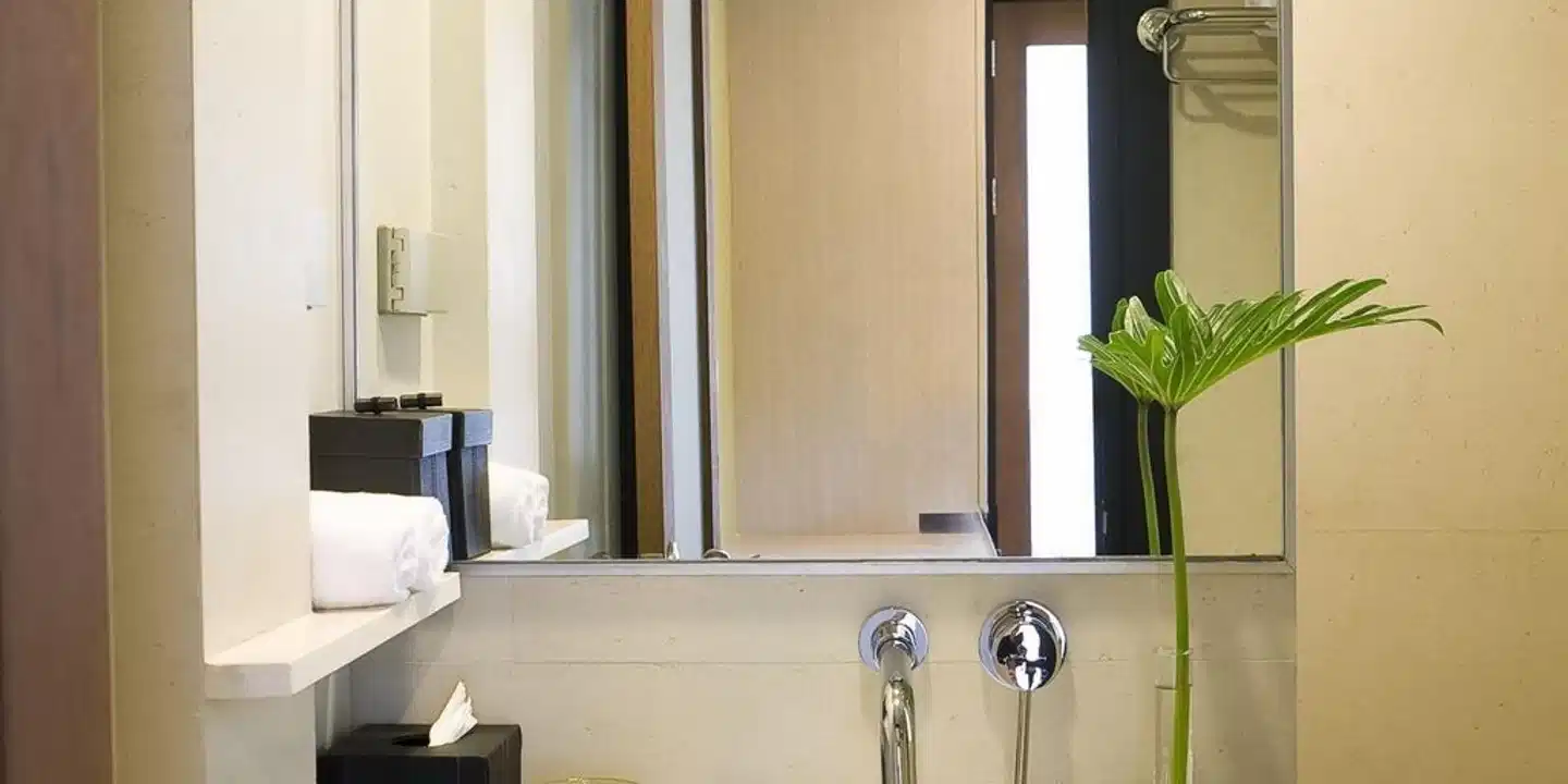 U Inchantree Kanchanaburi Badezimmer