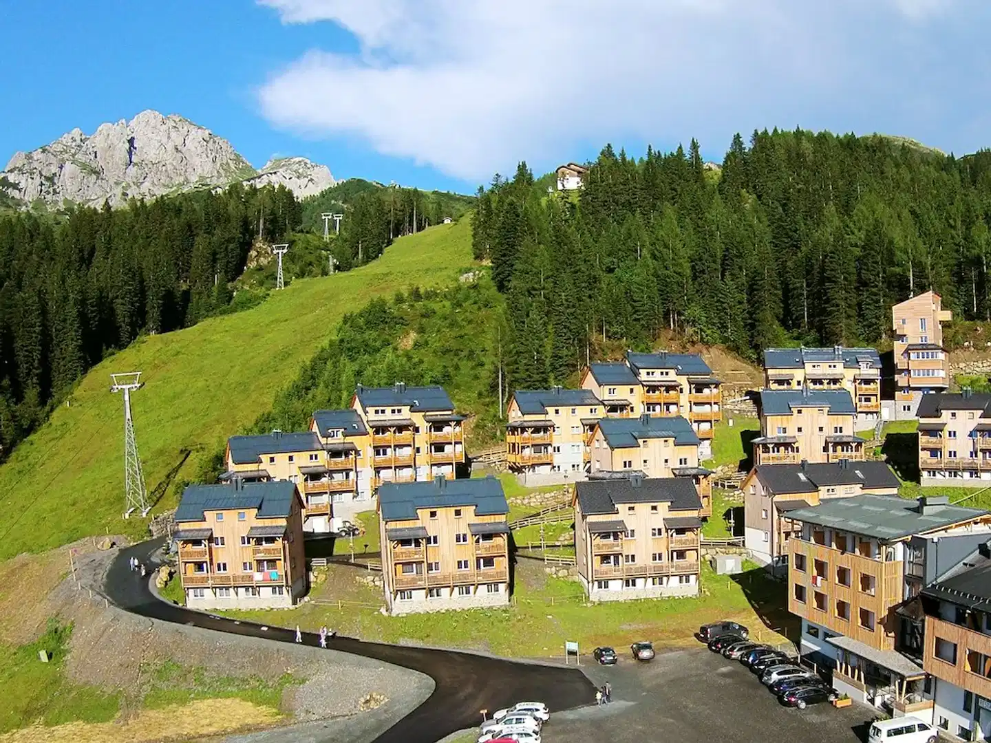 Almresort Gartnerkofel Aussenansicht