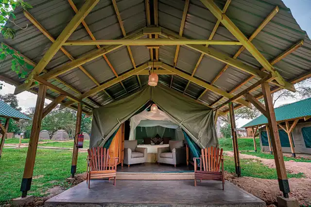 Kalagala Falls Overland Camp Lobby