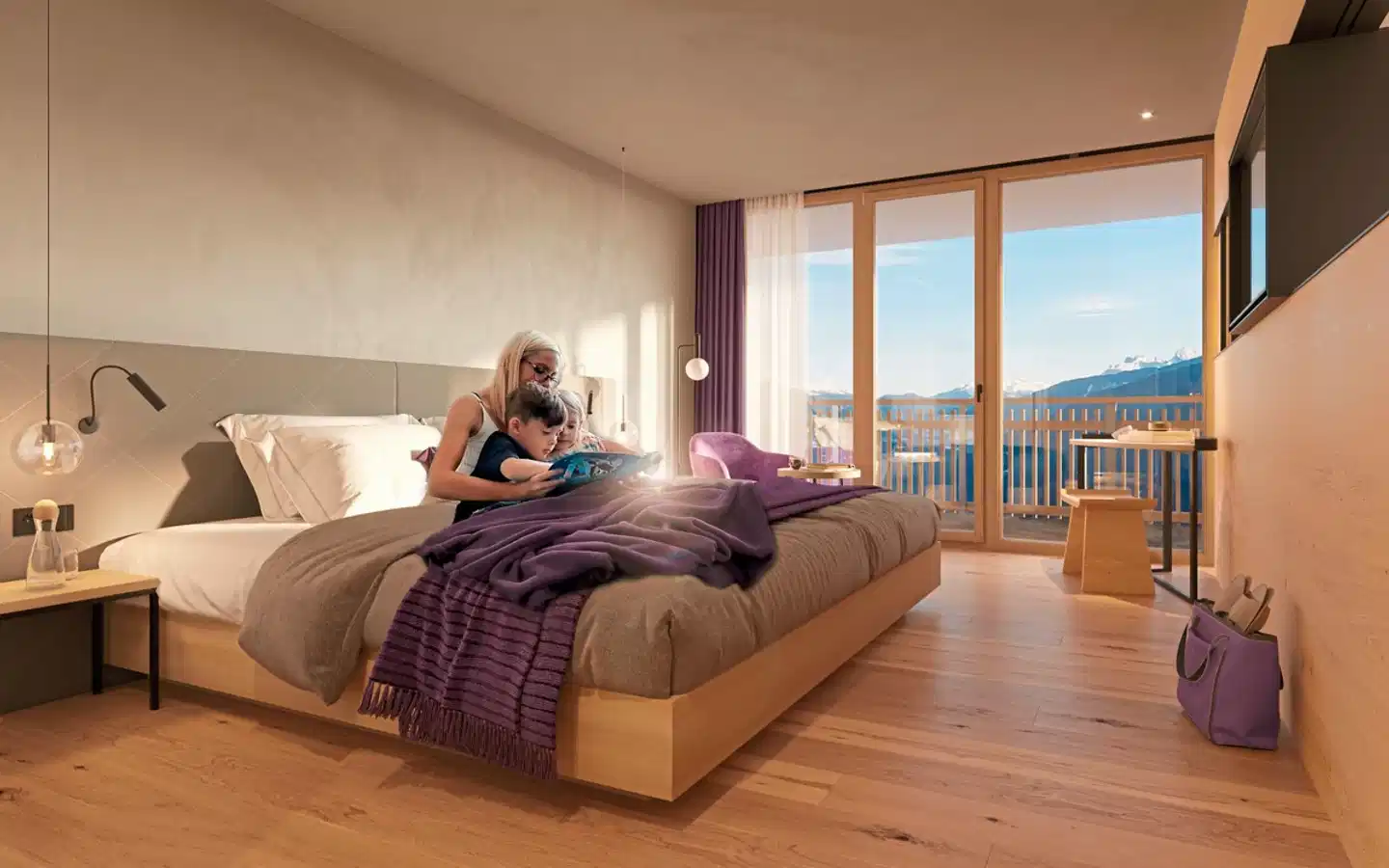 Hotel Familiamus Wohnbeispiel