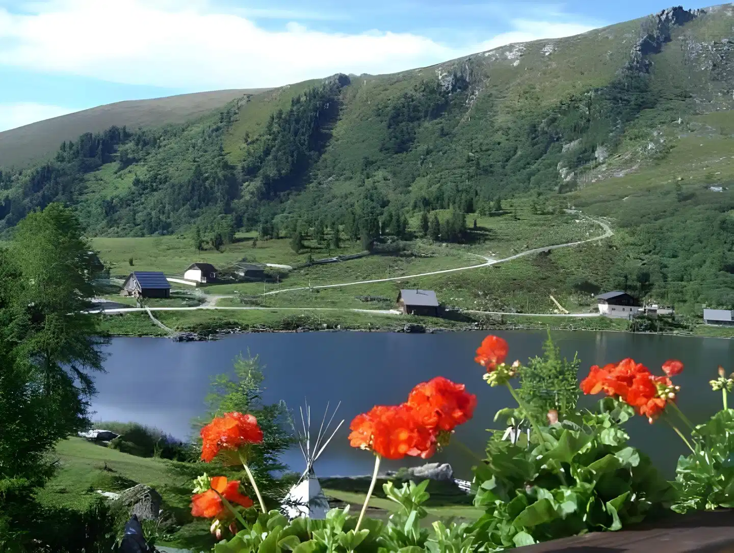 Heidi-Hotel Falkertsee Landschaft