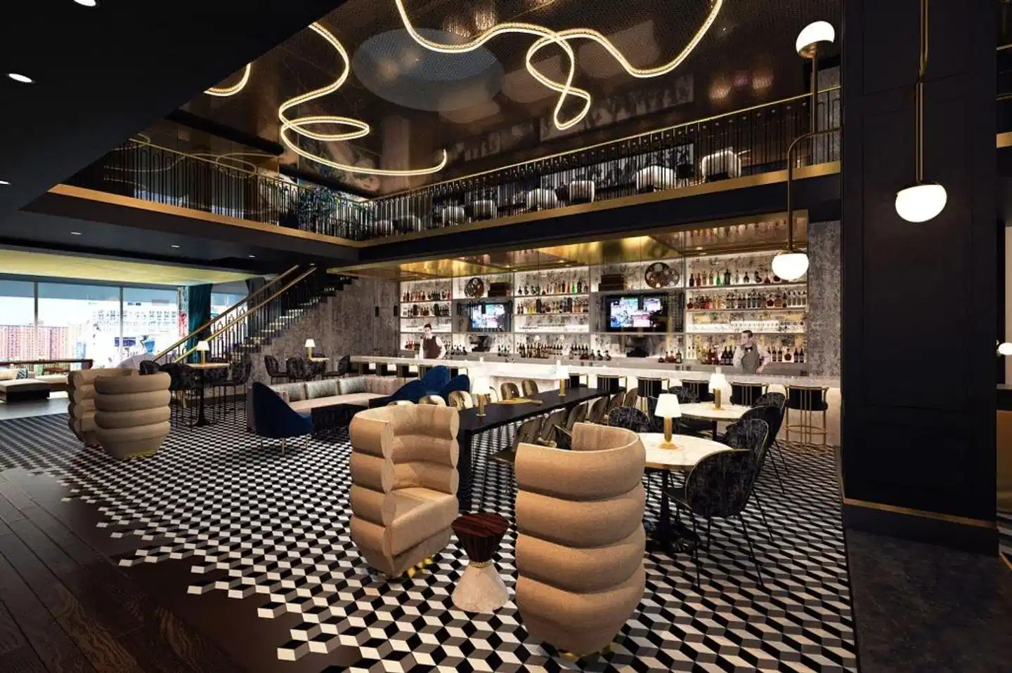 Renaissance New York Harlem Hotel Bar