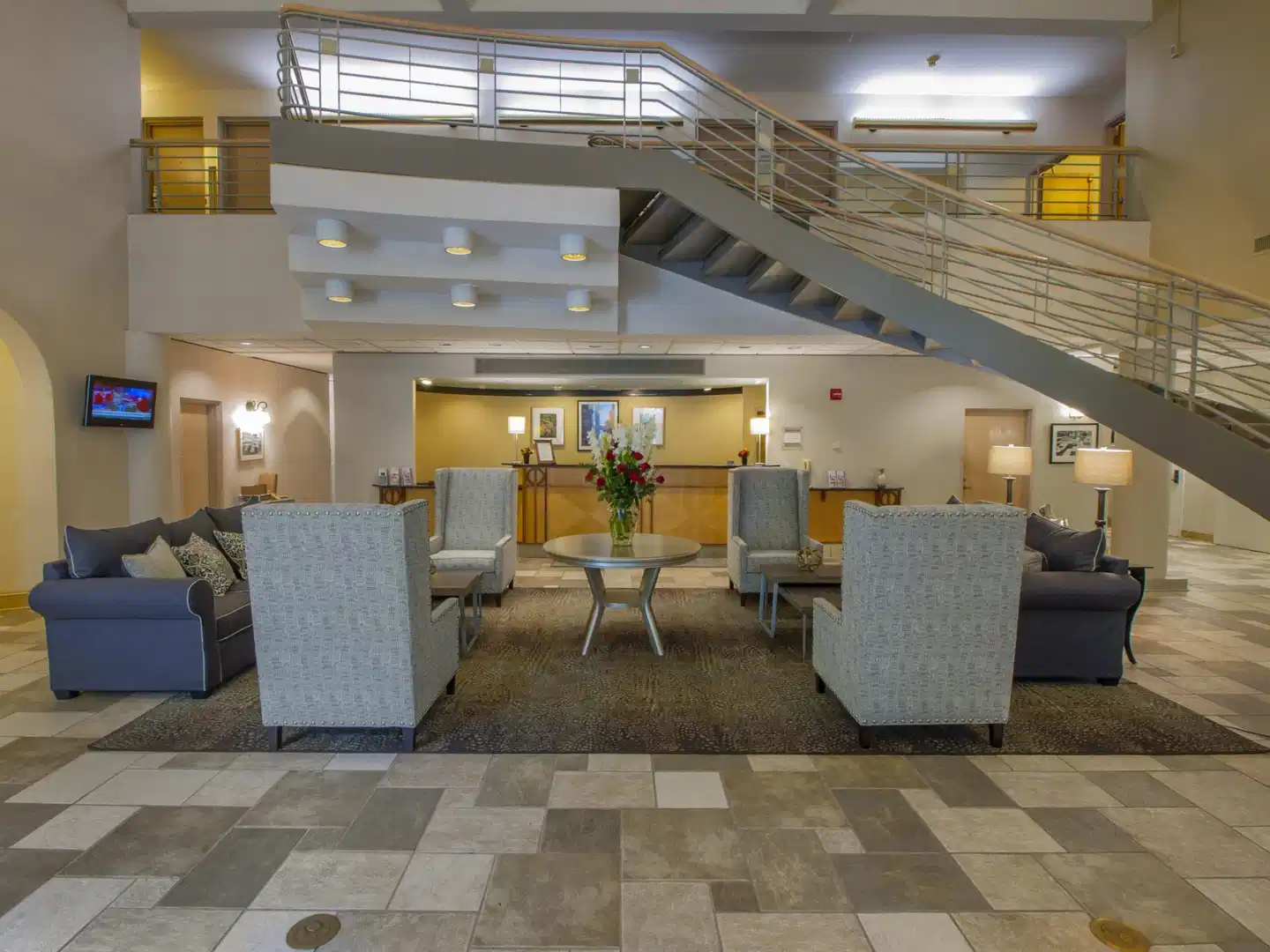 The Hotel Ithaca Lobby