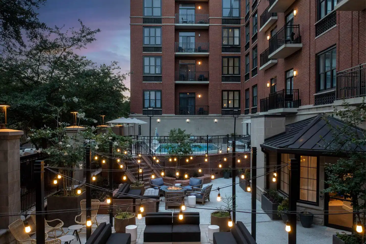 Courtyard by Marriott Savannah Downtown/Historic District Terrasse