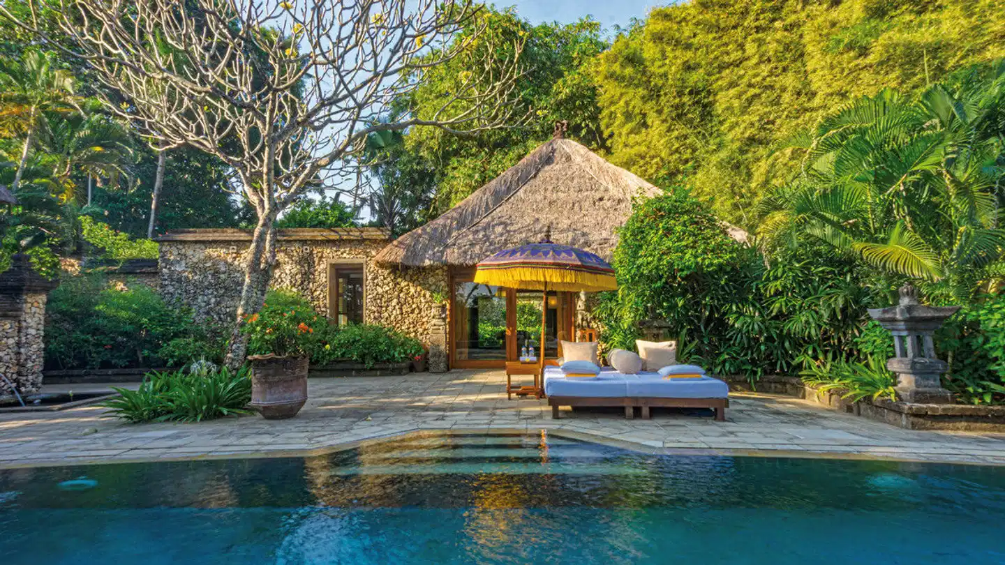 The Oberoi Beach Resort, Bali Garten