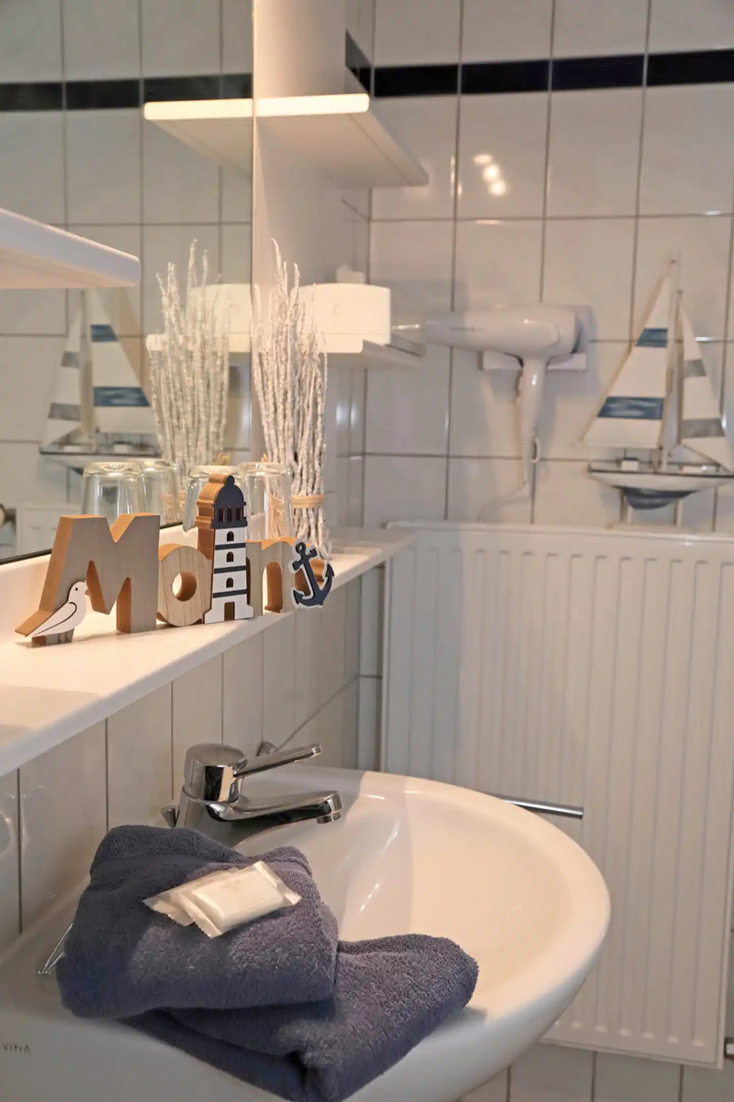 Hotel Simone Badezimmer