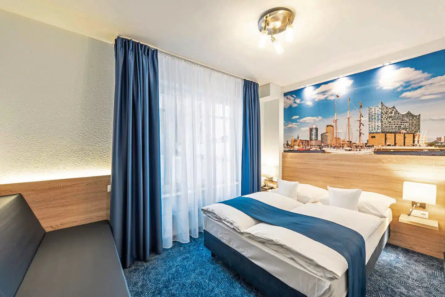 Hotel Hanseport Hamburg Wohnbeispiel