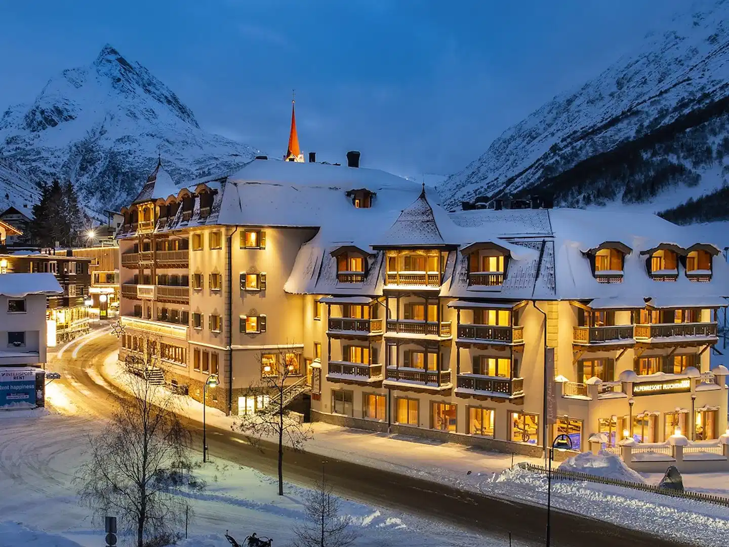 Alpenresort Fluchthorn Aussenansicht