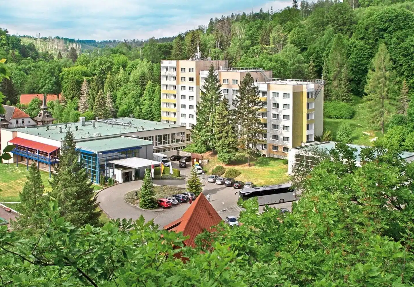 Morada Hotel Alexisbad Aussenansicht