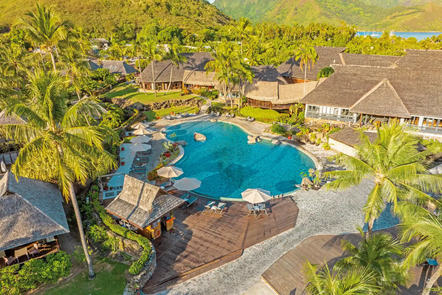 Hilton Moorea Lagoon Resort & Spa Pool