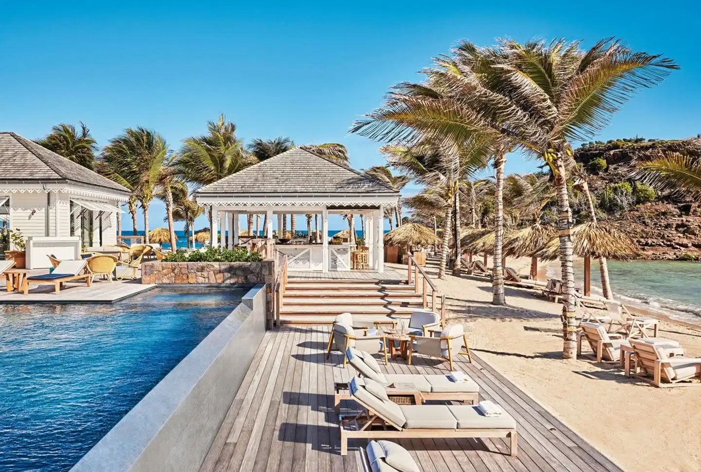 Rosewood Le Guanahani Terrasse