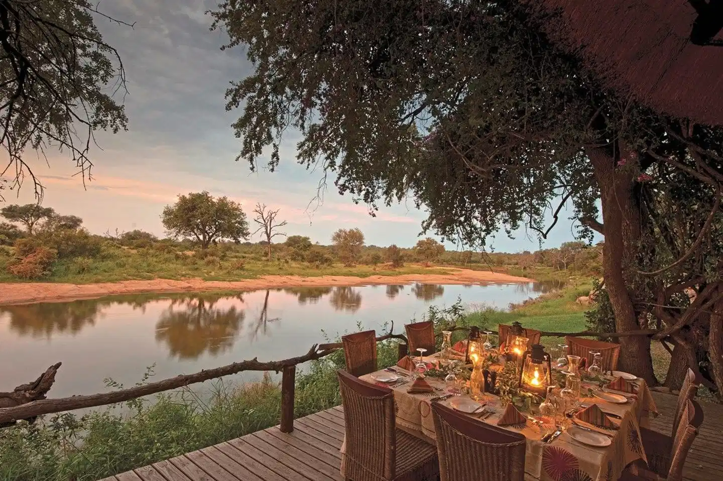 Motswari Private Game Reserve Terrasse