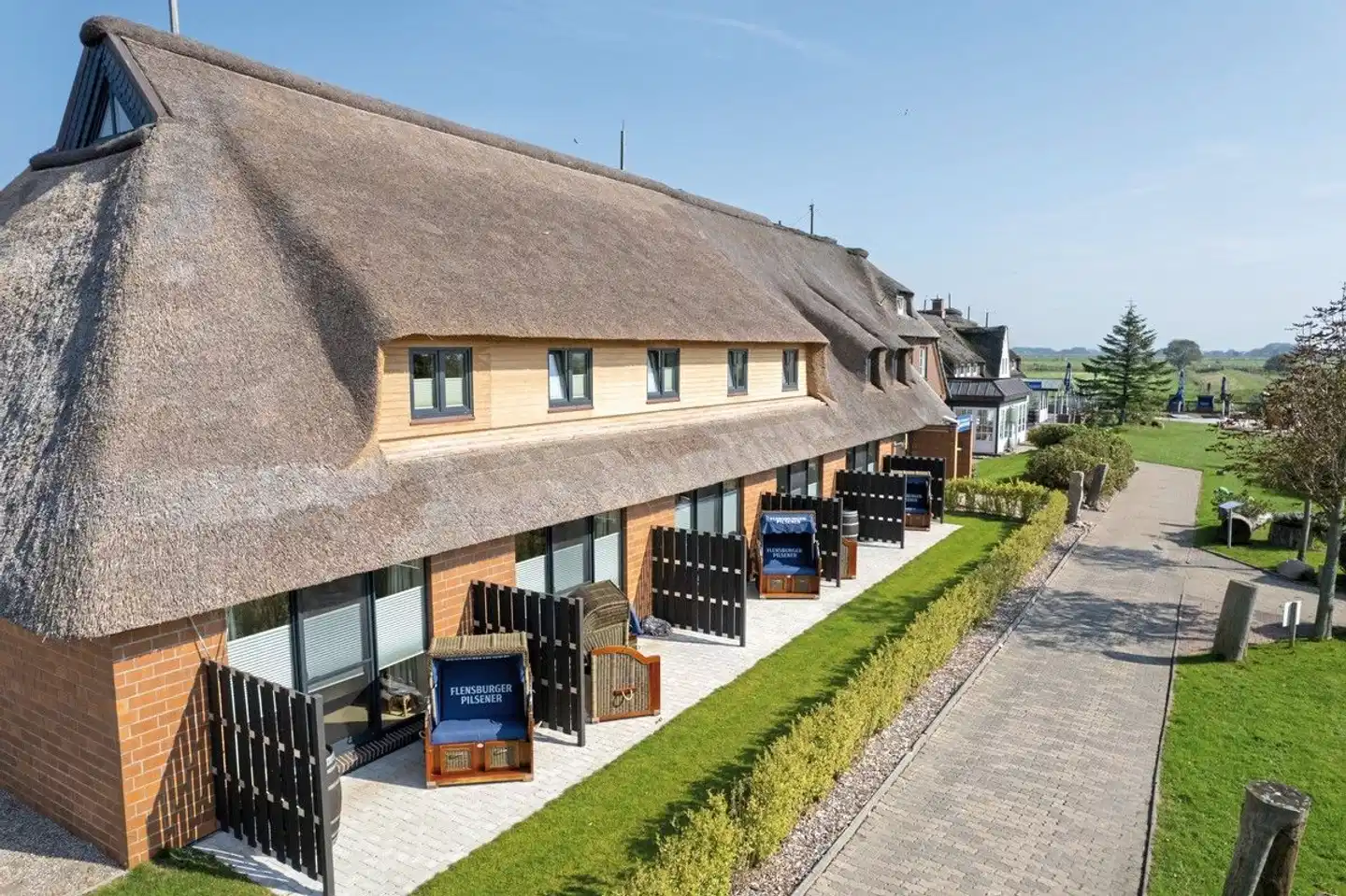 Nordsee-Hotel Arlau-Schleuse Aussenansicht