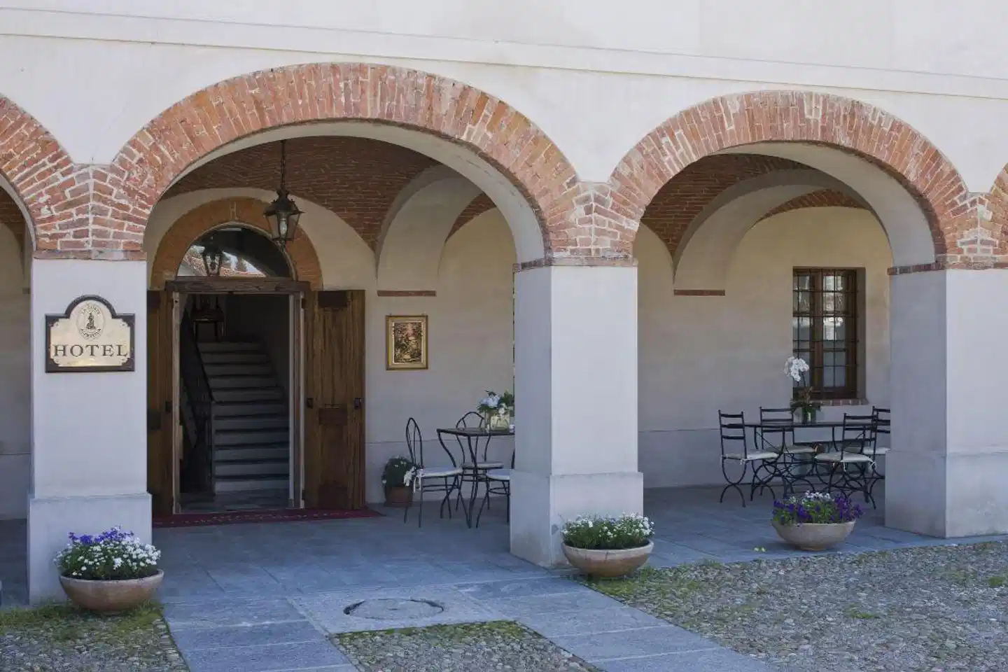 Albergo La Corte Albertina Aussenansicht