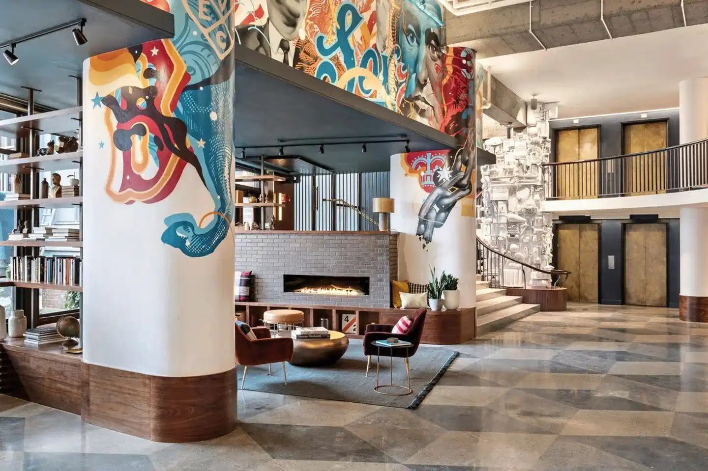 The Revolution Hotel Lobby