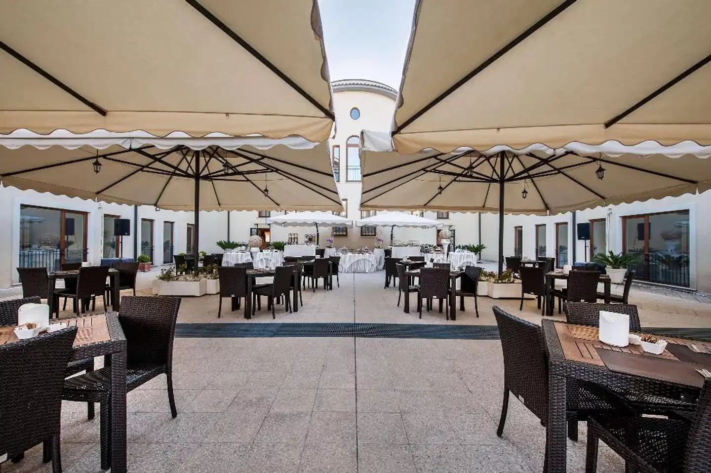 Best Western Premier Villa Fabiano Palace Hotel Terrasse