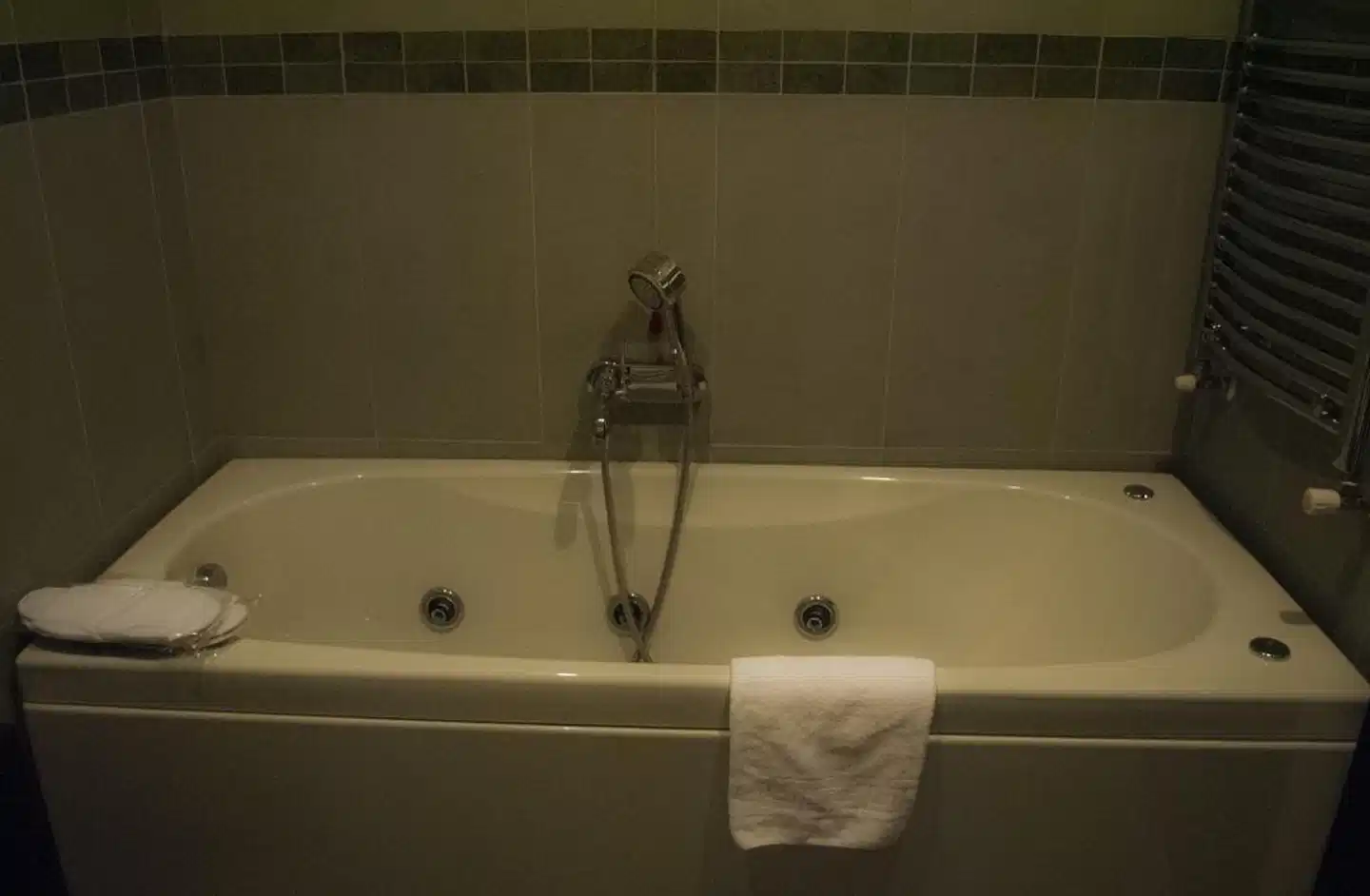 Vercelli Palace Hotel Badezimmer