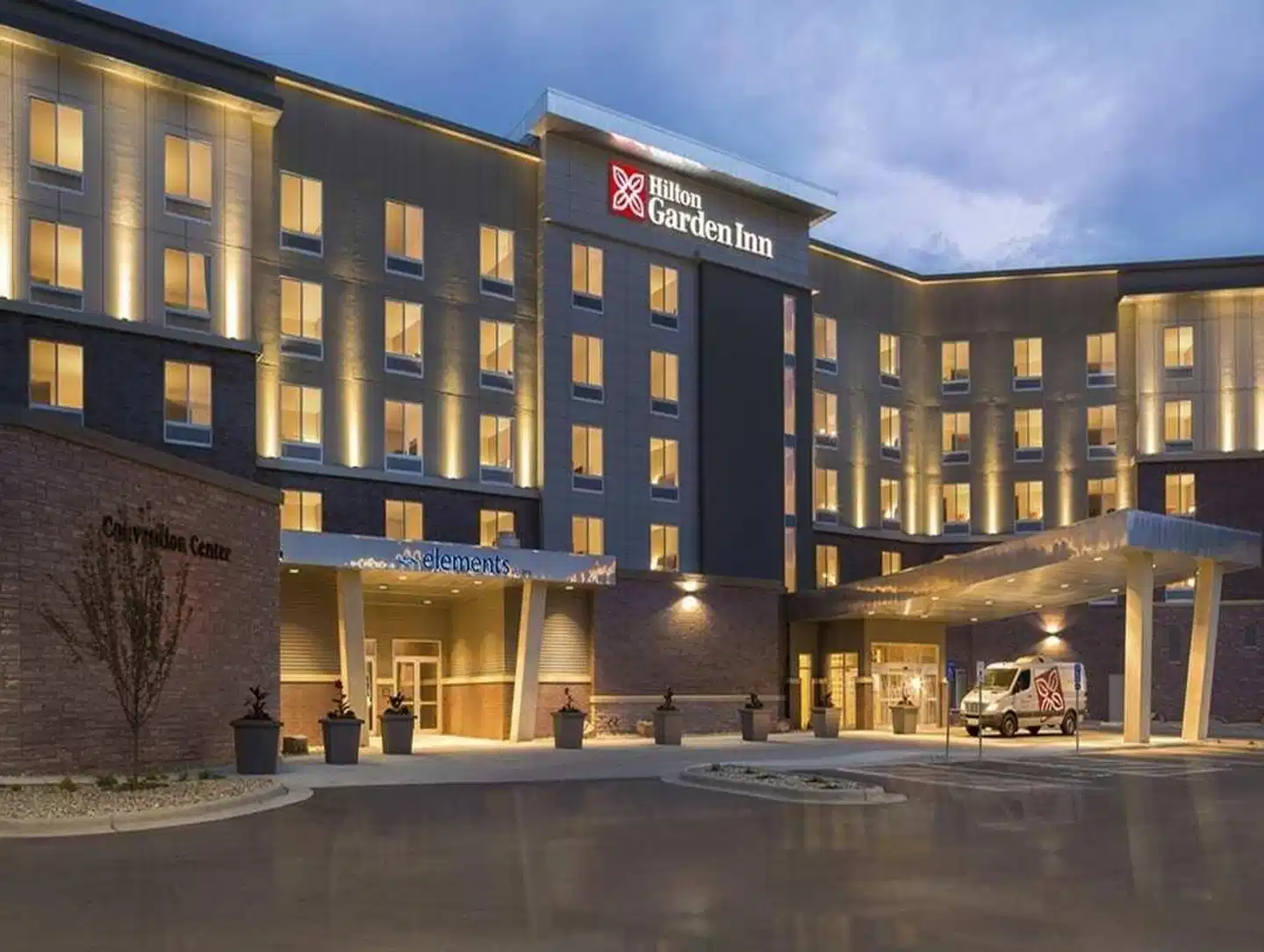 Hilton Garden Inn Sioux Falls Downtown Aussenansicht