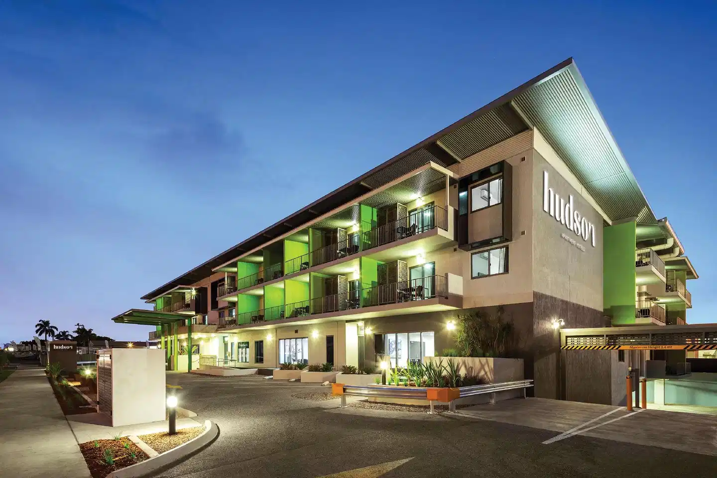 Hudson Apartment Hotels Aussenansicht