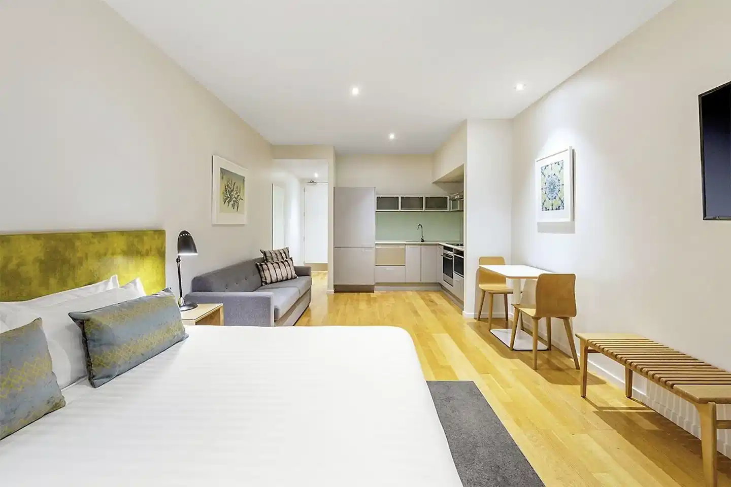 Adina Apartment Hotel Auckland Britomart Wohnbeispiel