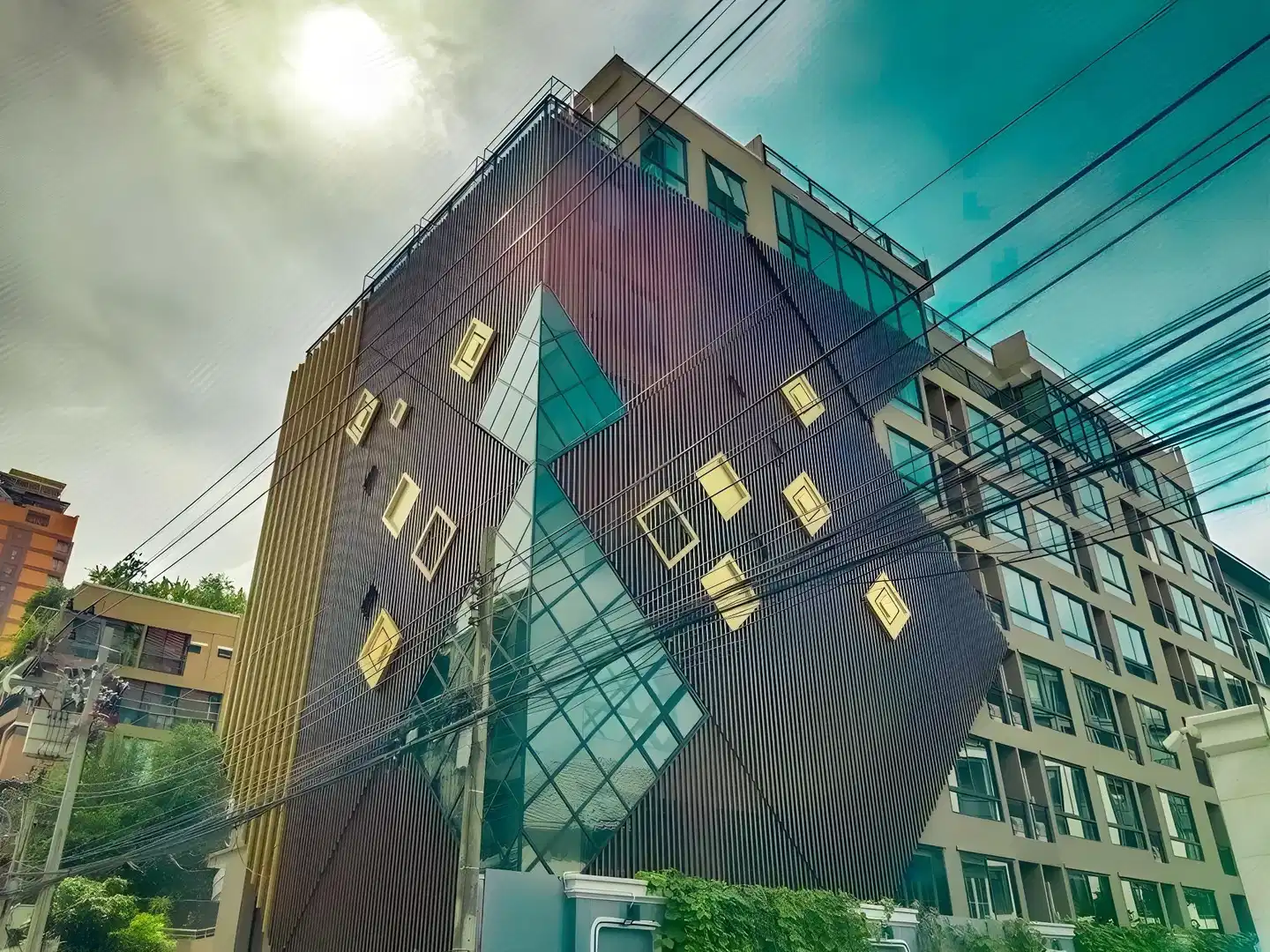 S3 Siam Bangkok Hotel Aussenansicht