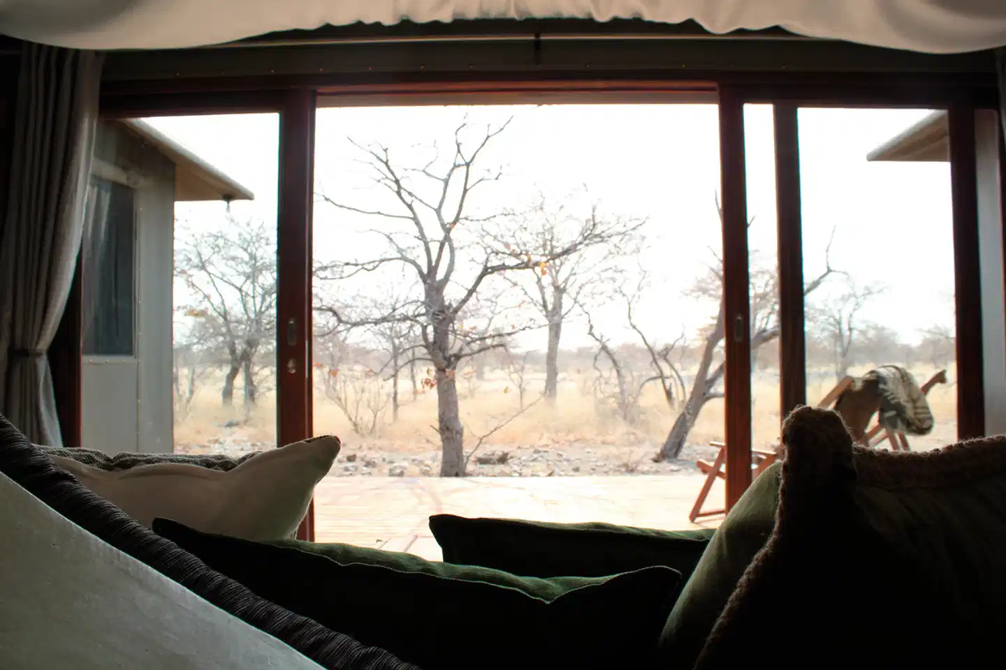 Etosha Oberland Lodge Terrasse