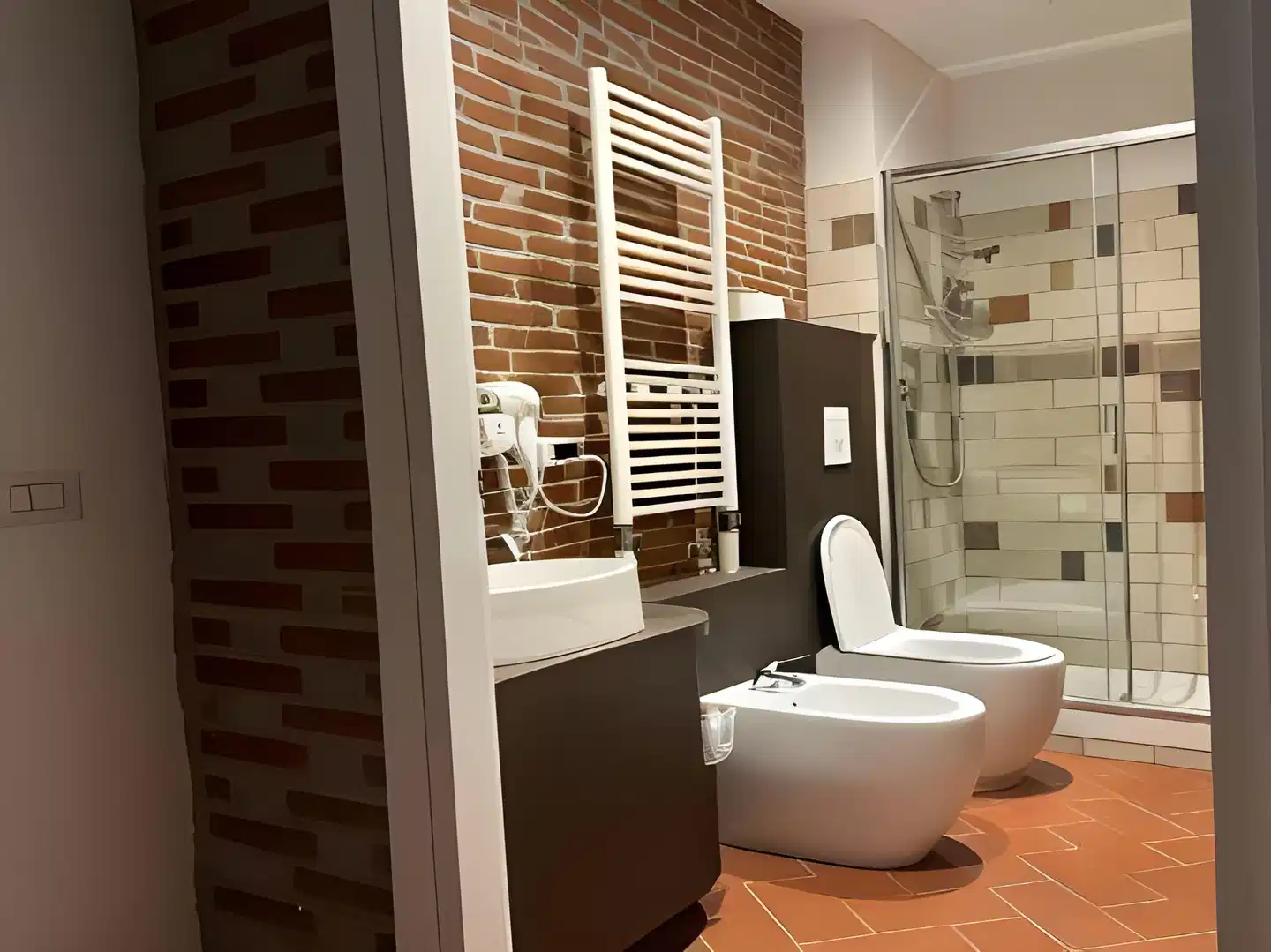 New Generation Hostel Ognissanti Badezimmer