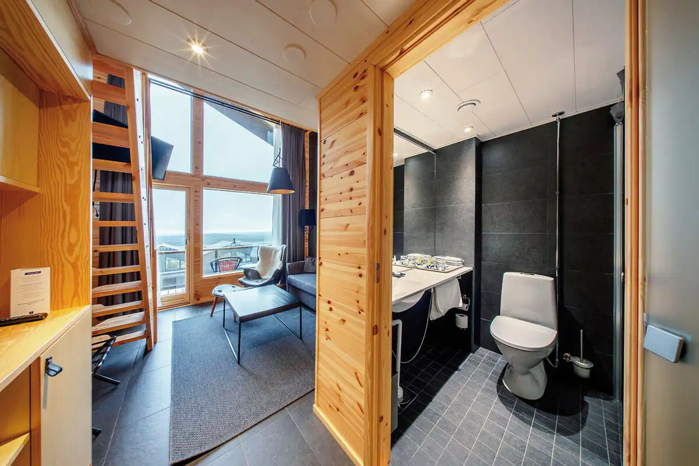 Star Arctic Hotel Badezimmer