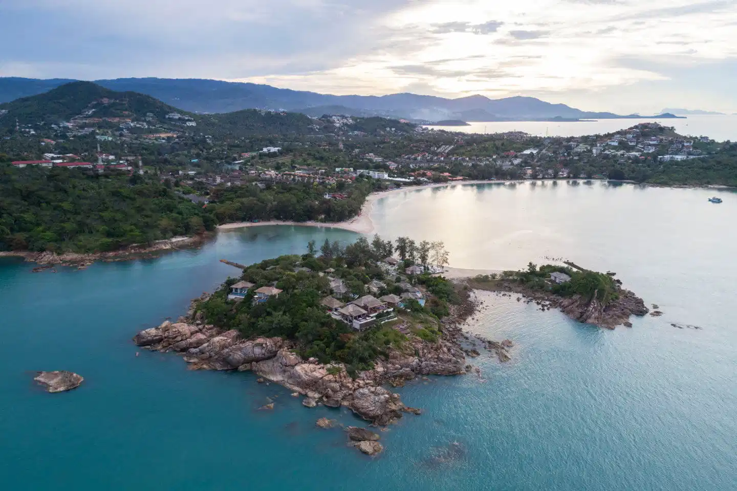 Cape Fahn Hotel Samui Landschaft