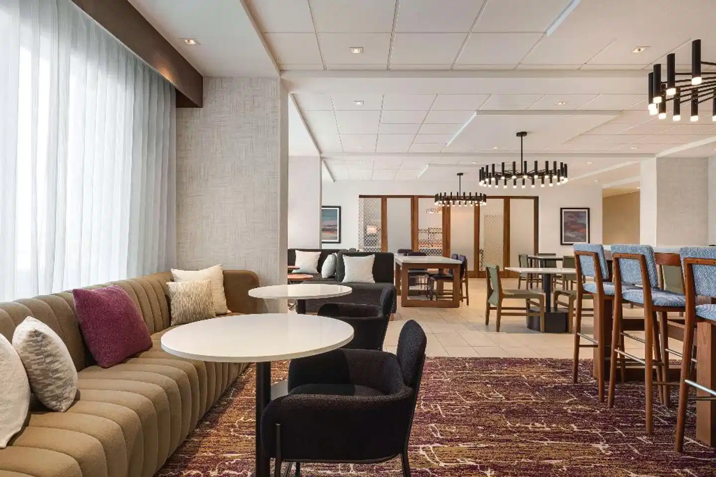 Hampton Inn Stockton Lobby