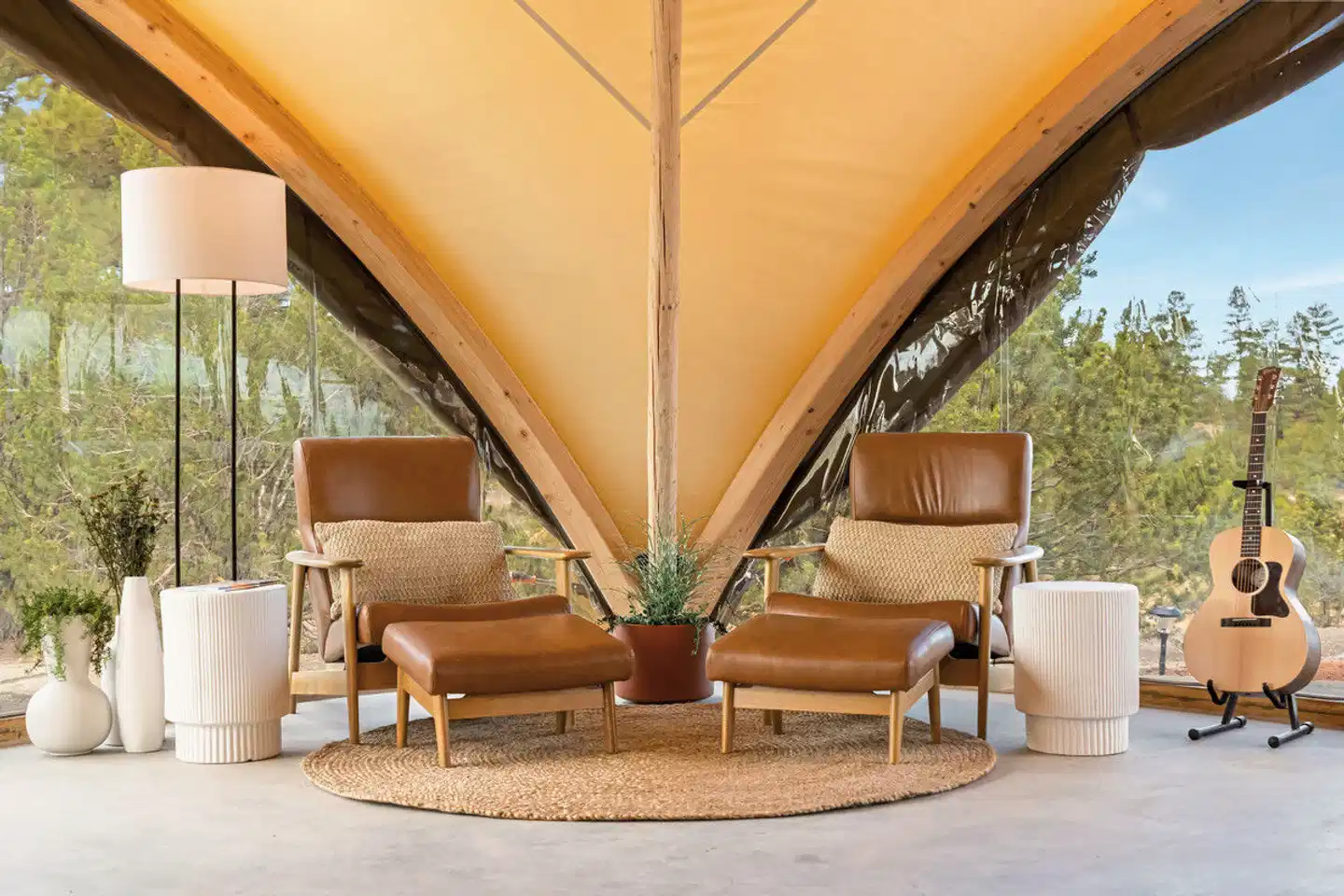 Under Canvas Yosemite Lobby