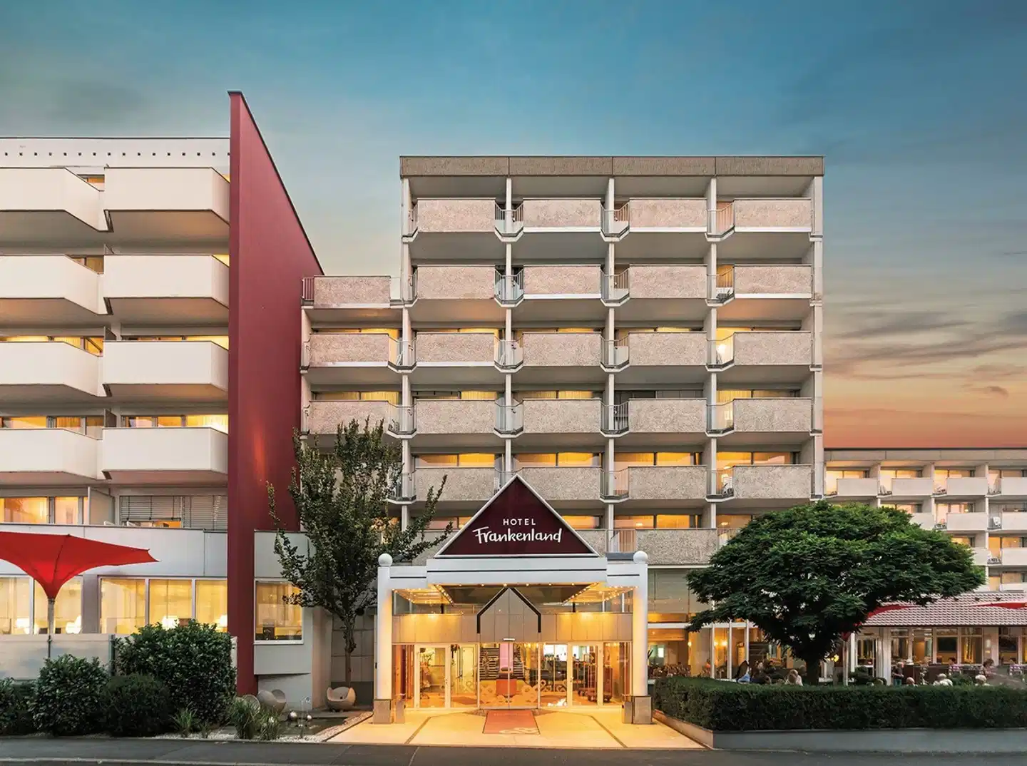 Hotel Frankenland Aussenansicht