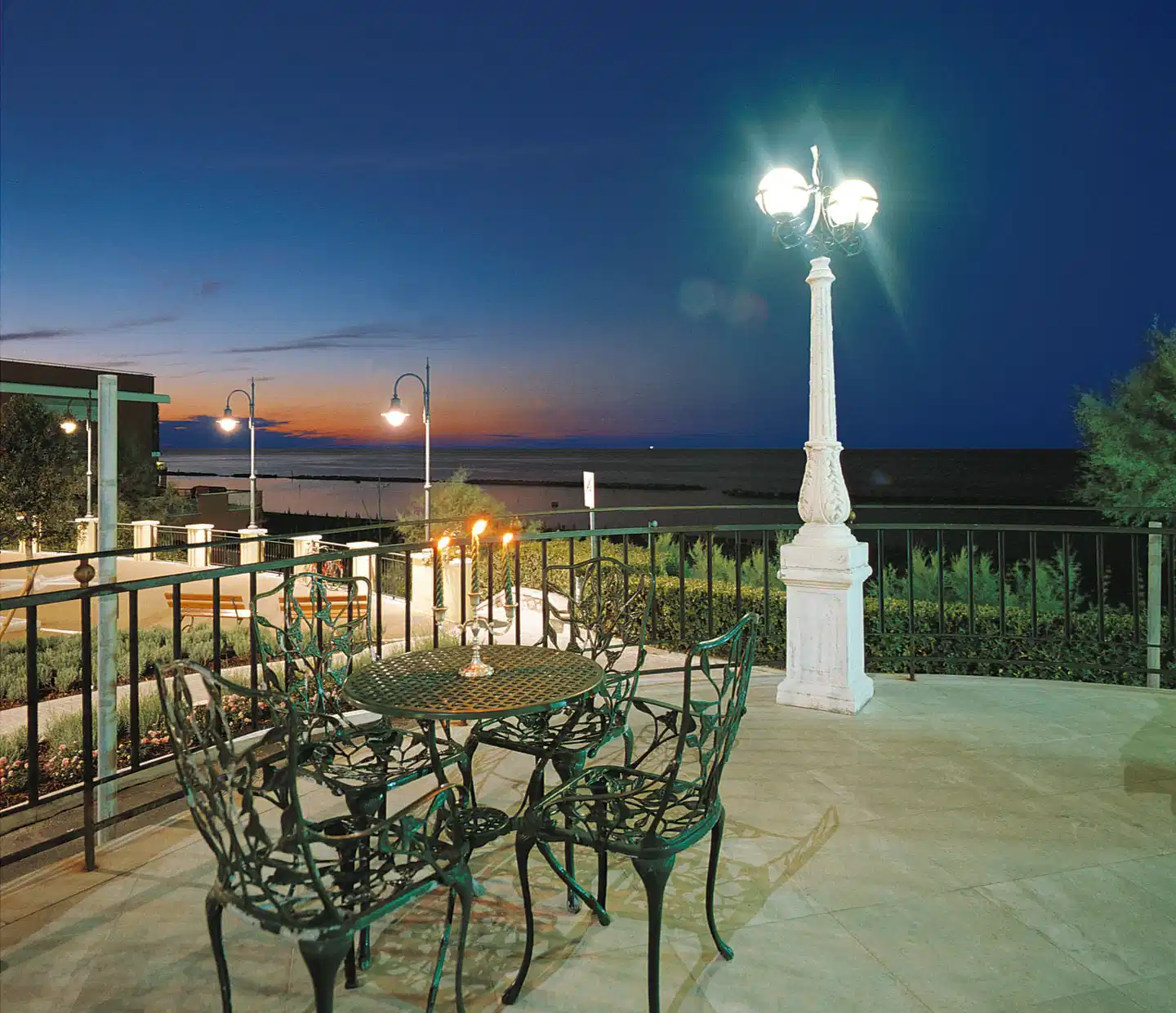 Grand Hotel Michelacci Terrasse