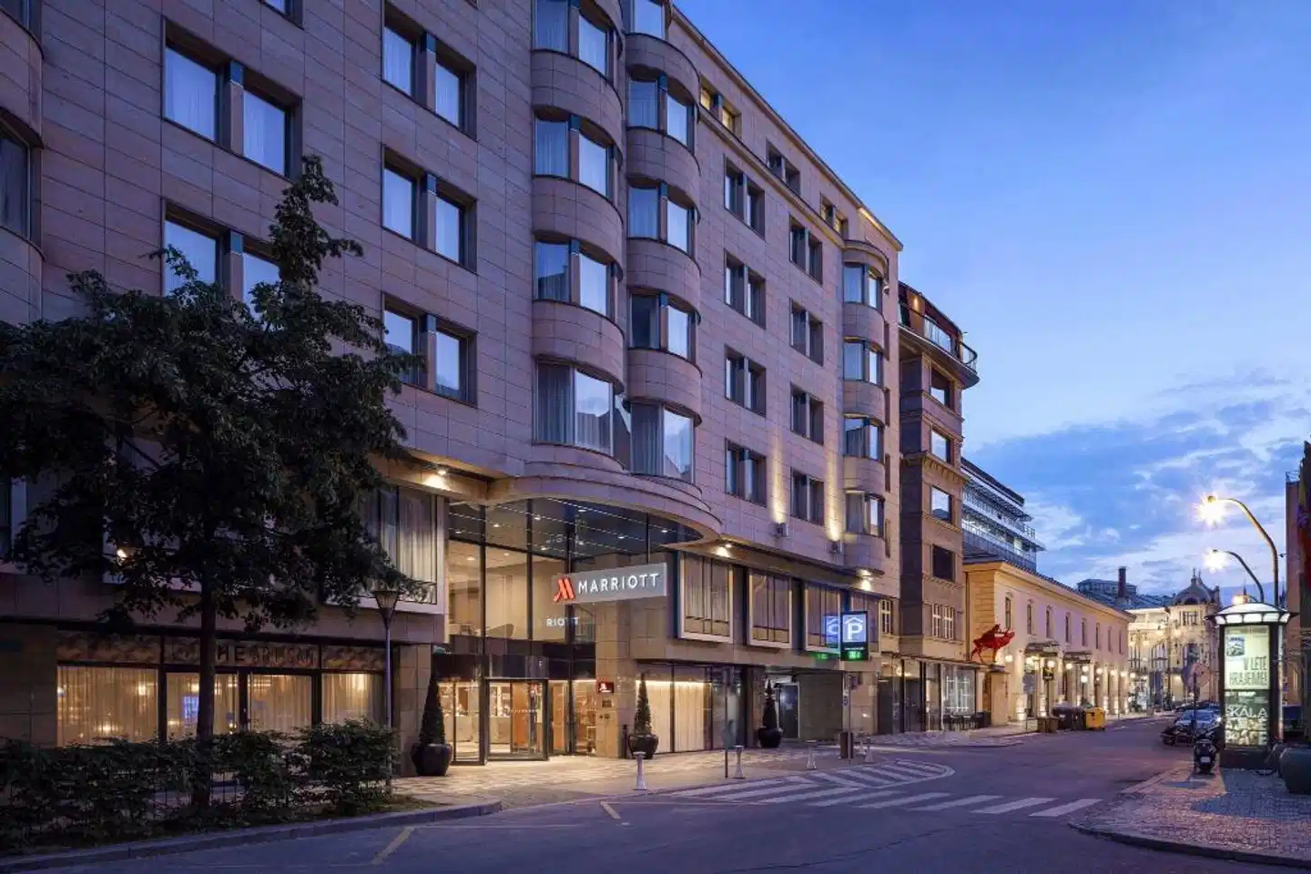 Prague Marriott Hotel Aussenansicht